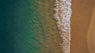 Beach wave surfboard girls ocean - a wave free wallpaper