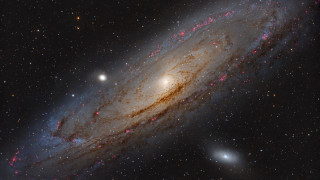 Colorful galaxy bright light stars 2 - galaxy in the sky free wallpaper