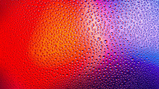 Rainbow water drops macro anish - anish kapoor free wallpaper