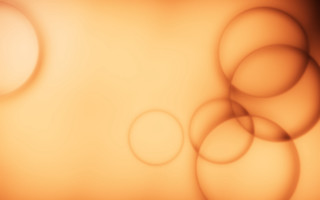 Blurry yellow circles abstract basketball - a blurry photo free wallpaper for desktop