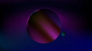 Purple blue space astronaut fireworks - the sky behind free wallpaper