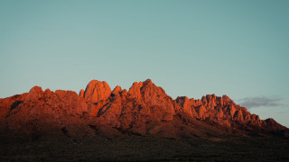 Mountain range clear sky clouds - clear free wallpaper for desktop