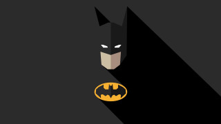 Batman shadow yellow bat vector - dark night free wallpaper