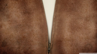 Brown jacket zipper white background - product photo free wallpaper for desktop