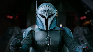Star wars helmet armor gun - his hand and a helmet free wallpaper