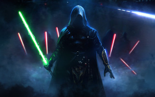 Dark suit lightsaber smoke cinematic - cinematic concept art free wallpaper for desktop
