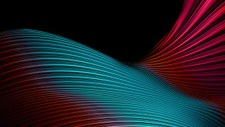 Colorful abstract wavy lines black - wavy free wallpaper