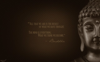 Buddha statue quote image - everything free wallpaper