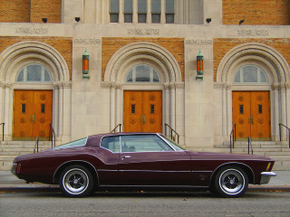 Maroon car parked building brown - the side of the street free wallpaper