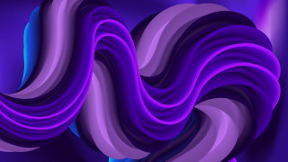 Purple blue wavy curves abstract - wavy line free wallpaper