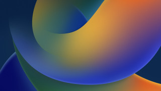 Colorful abstract curved blue red - a red center free wallpaper