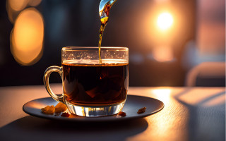 Tea pour glass plate spoon - the plate free wallpaper for desktop