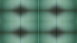 Blue green grid synchromism fence - chromatic aberration free wallpaper