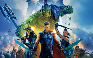 Monster swordsmen aviation armor mecha - a giant monster free wallpaper