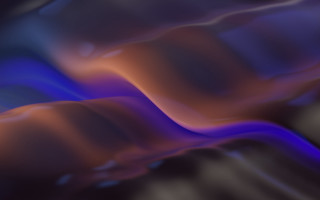 Blurry blue orange wave abstract - a blurry image free wallpaper for desktop