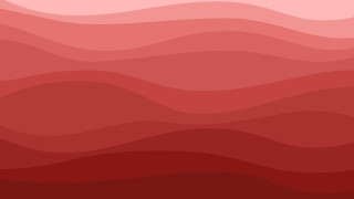 Red background wavy shapes abstract - an abstract painting free wallpaper