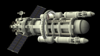 Space station satellite render space - conroy maddox free wallpaper