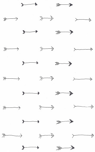 Arrows pointing different directions drawing - cornelia parker free wallpaper for mobile