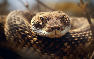 Cobra branch leaves bokeh macro - a blurry background of leaves free wallpaper