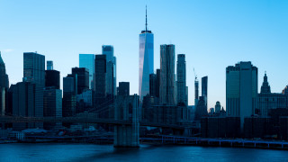 City skyline bridge architecture matte - david diao free wallpaper
