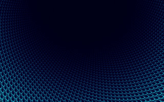Blue honeycomb circles minimalism bathtub - beeple free wallpaper