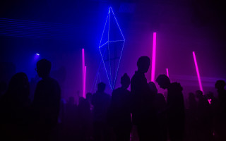 Cyberpunk pyramid group volumetric lights - bedwyr williams free wallpaper