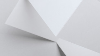 White paper folded clock geometric - buckminster fuller free wallpaper for desktop