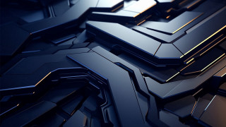 Keyboard gold accents 3d render - gold accent free wallpaper for desktop