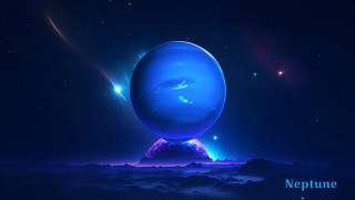 Blue sphere star background planet - david free wallpaper for desktop