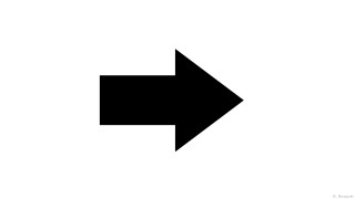 Black arrow pointing right white - free technology wallpaper for desktop