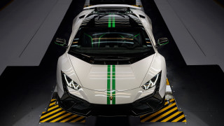 White lamb car ramp striped - perfect symmetry free wallpaper
