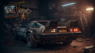 Car person dark room future - 8 k concept art free wallpaper