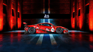 Red sports car tunnel number - amédée ozenfant free wallpaper