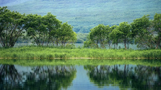 Lake forest mountain sky nature - choi buk free wallpaper for desktop