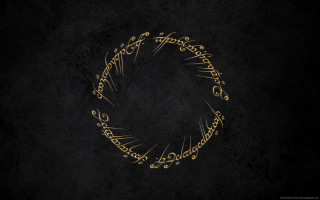 Golden ring lord words dark 3 - lord of the rings free wallpaper