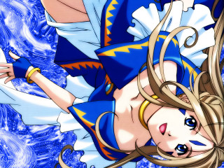 Flying woman blue outfit wind - a blue outfit free wallpaper