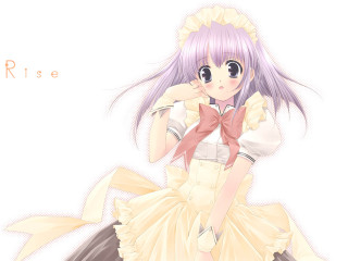 Girl dress bow head white - her neck free wallpaper for desktop