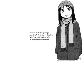 Girl hat scarf manga nighttime - nighttime free wallpaper