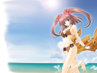 Woman beach surfboard summer hibiscus - her hand and a sky background free wallpaper