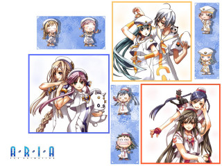 Anime girls sailor hats longhair - long hair and hats free wallpaper