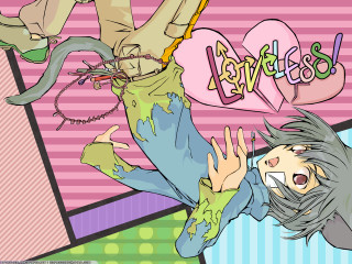 Cartoon character heart balloon hands - lovecraftian free wallpaper