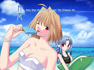 Beach bikini woman knife blue - a woman in a bikini holding free wallpaper