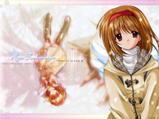 Girl hoodie pink wings anime - a hand free wallpaper for desktop