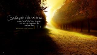 Road quote light path night - radiant free wallpaper