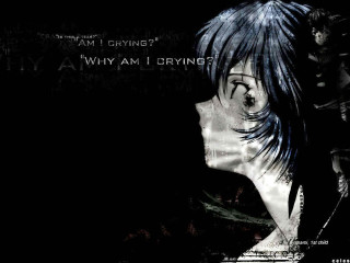 Blue hair girl anime quote - blue hair free wallpaper for desktop