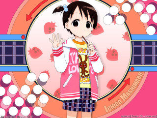 Girl pink dress microphone bubbles - circle and dots free wallpaper