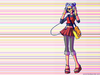 Cartoon girl cellphone purse vaporwave - vaporwave free wallpaper