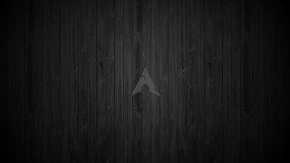 Dark wood wall white arrow - a white arrow free wallpaper