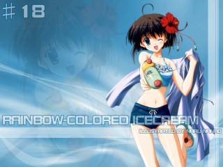 Girl bikini water towel ice - ice cream free wallpaper