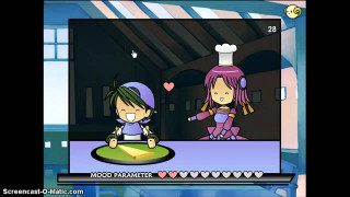 Cartoon kitchen people chef hat - two person free wallpaper